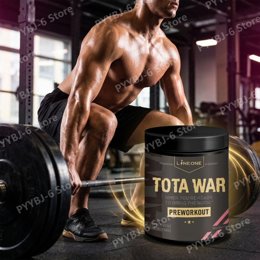 Nutrition Workout - Pre Workout Powder Supplement Mix Berry