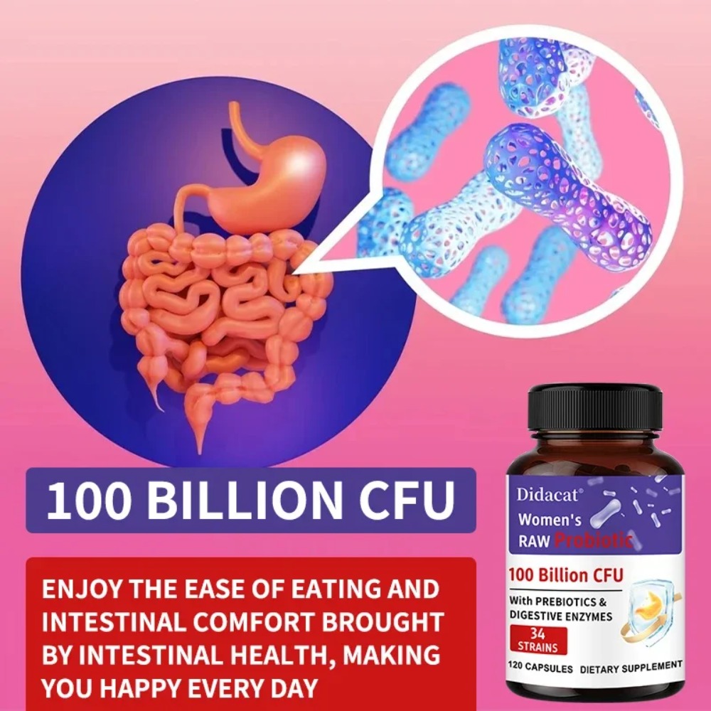 Women's Raw Probiotics 100 Bil - Probiotics Women Health 评论和价格