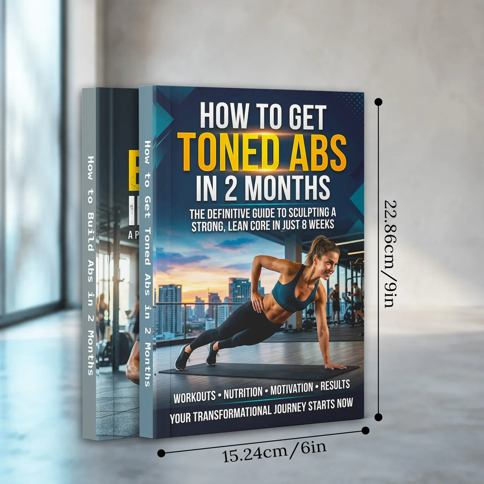 2-Book Abs Training Guide Set  - Nutrition For Fitness Training 评论和价格