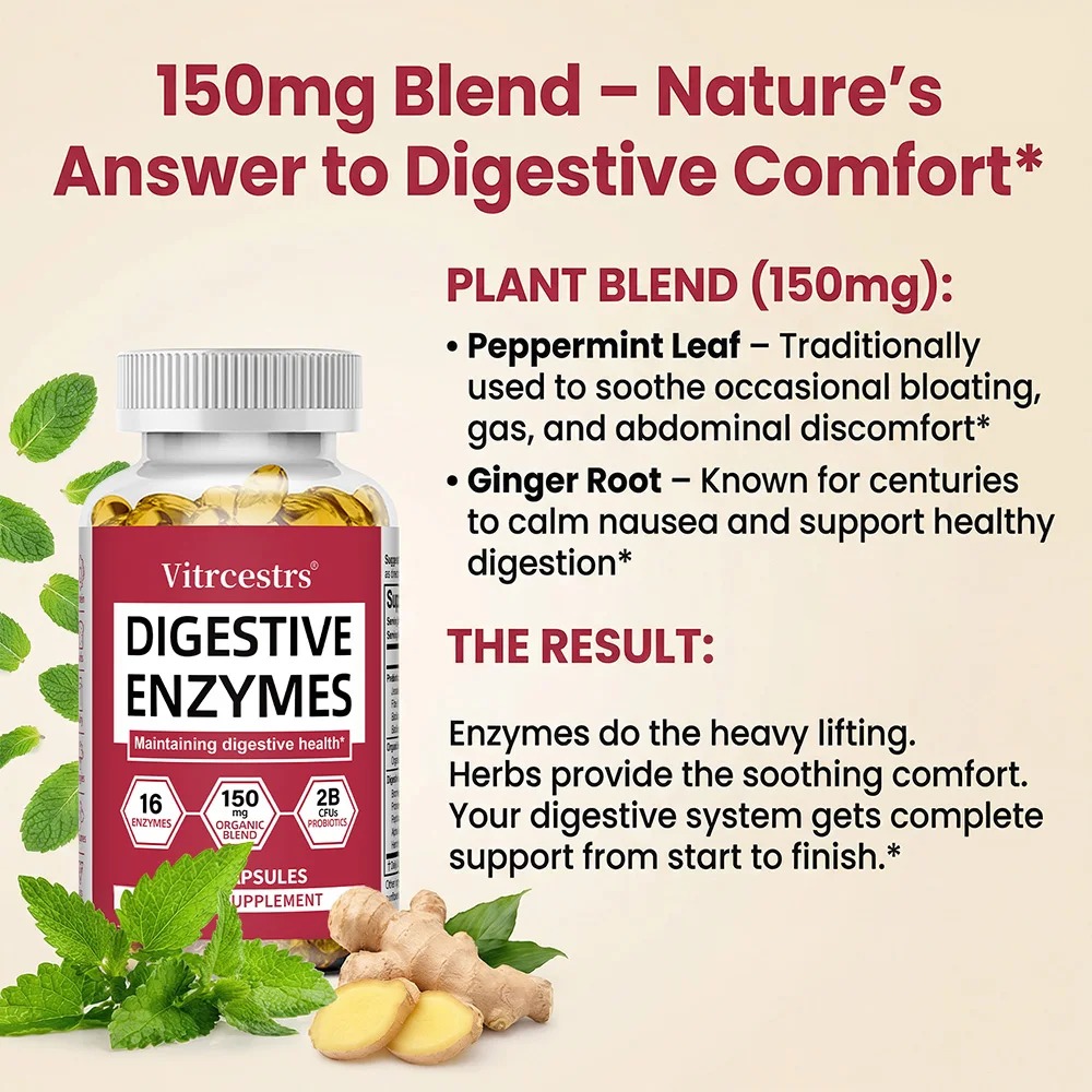 Digestive Enzyme Supplement Ca - Probiotics Women Health 评论和价格