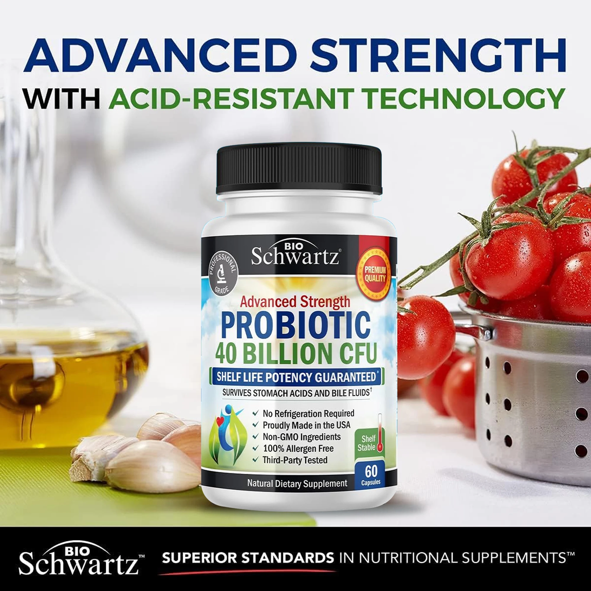 Advanced Strength Probiotic 40 - Probiotics Women Health 评论和价格