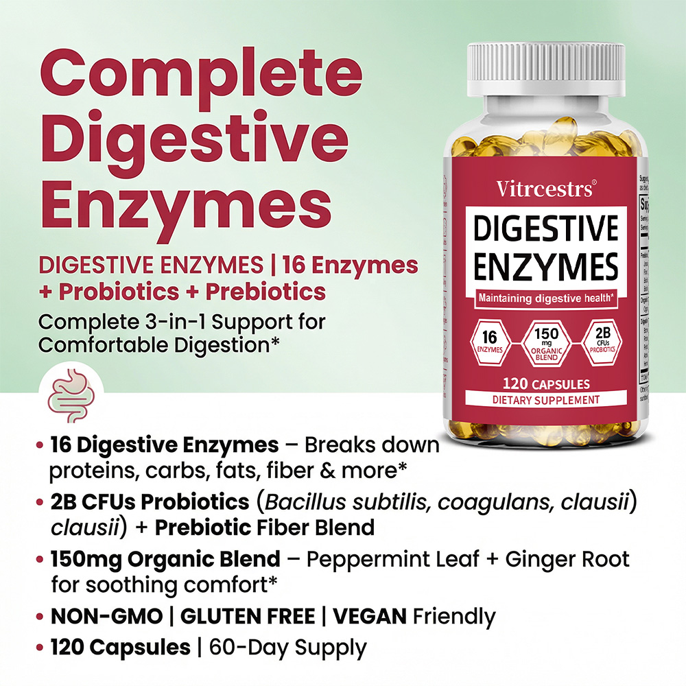 Digestive Enzymes for Gut Heal - Probiotics Women Health 评论和价格