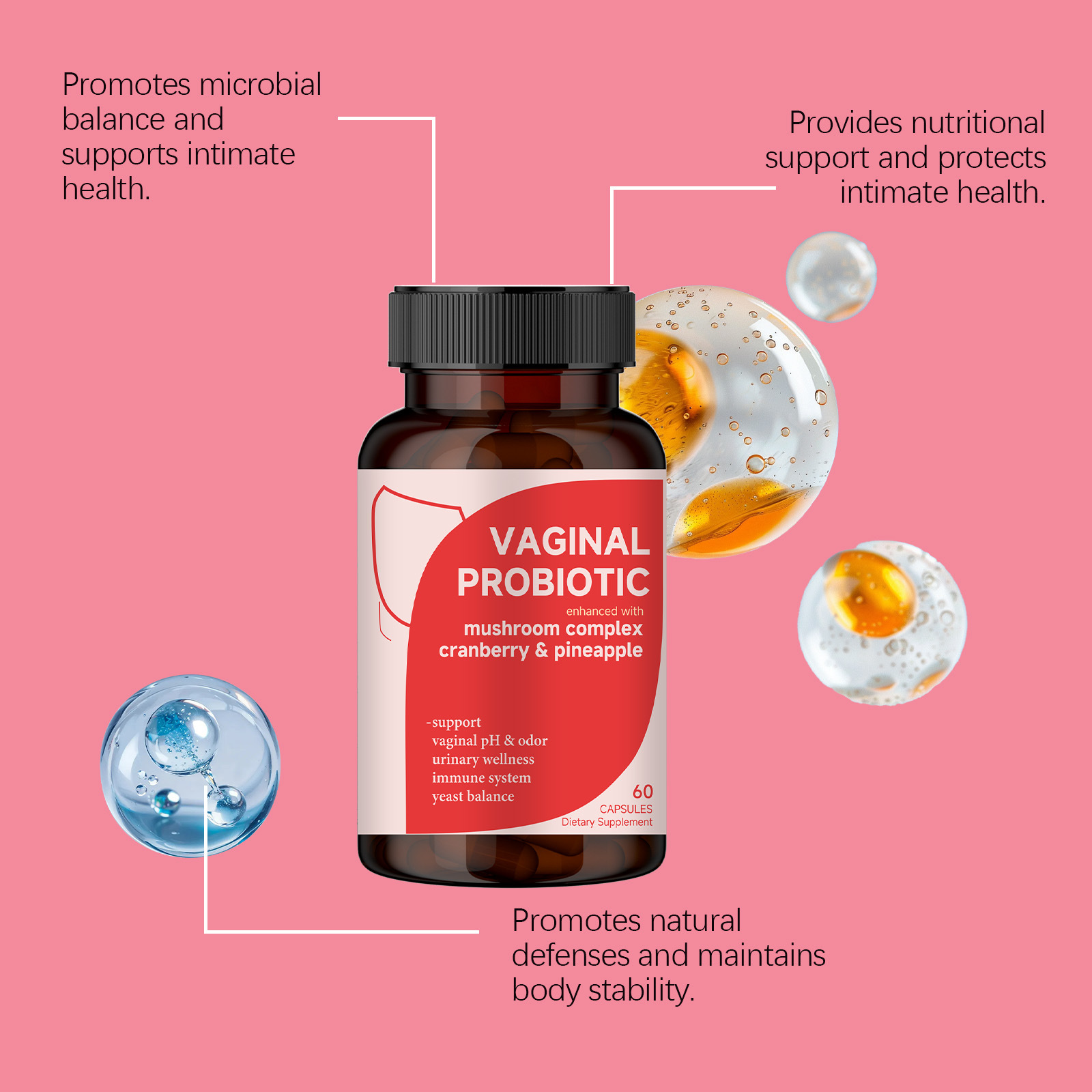 Women Cranberry Probiotic Caps - Probiotics Women Health 评论和价格