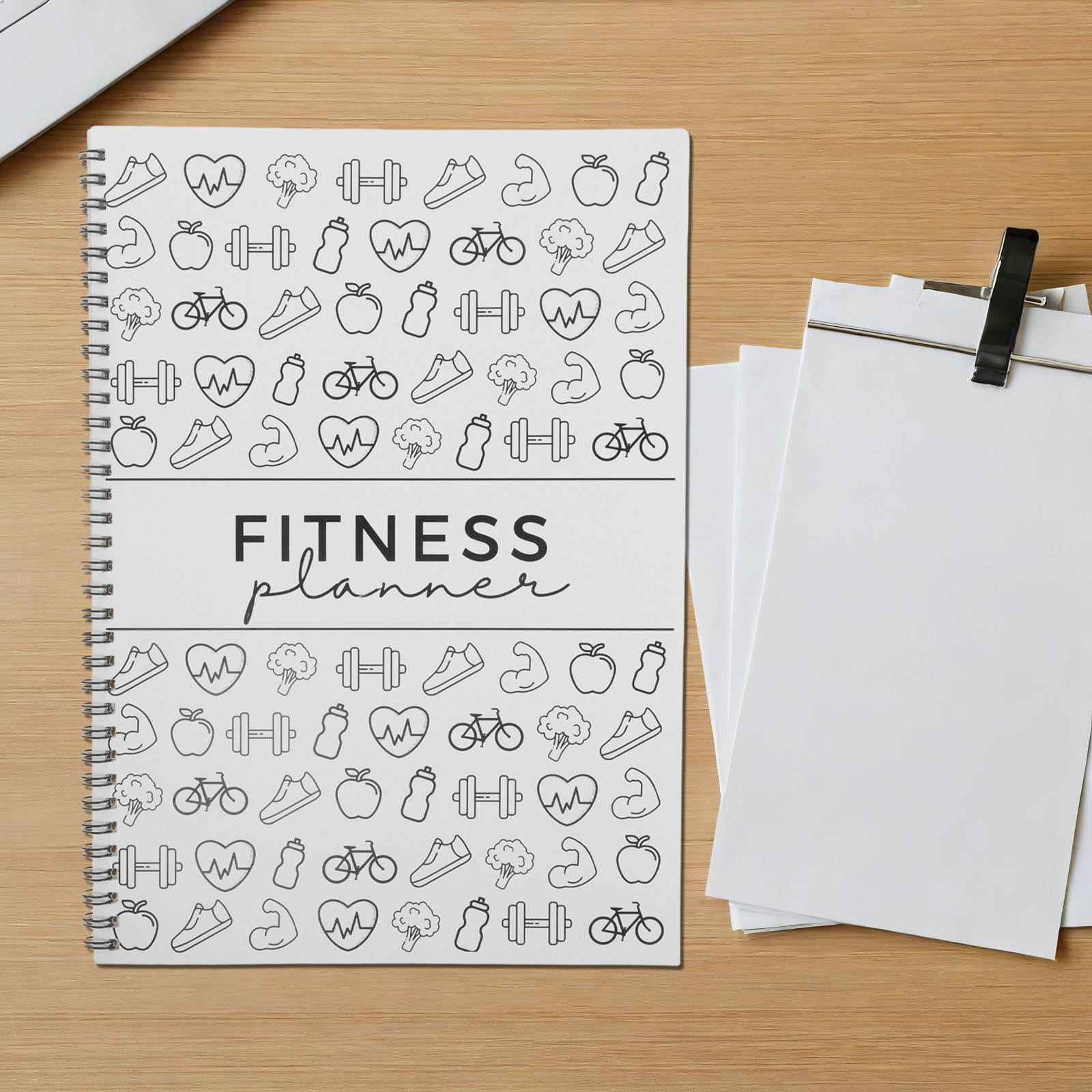 Fitness Log Book 11.7x8.5 Work - Nutrition Workout 评论和价格